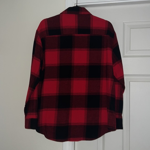 NWOT Long-Sleeve Plaid Flannel - Picture 2 of 3